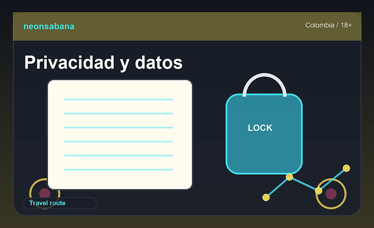 Politica de privacidad de neonsabana