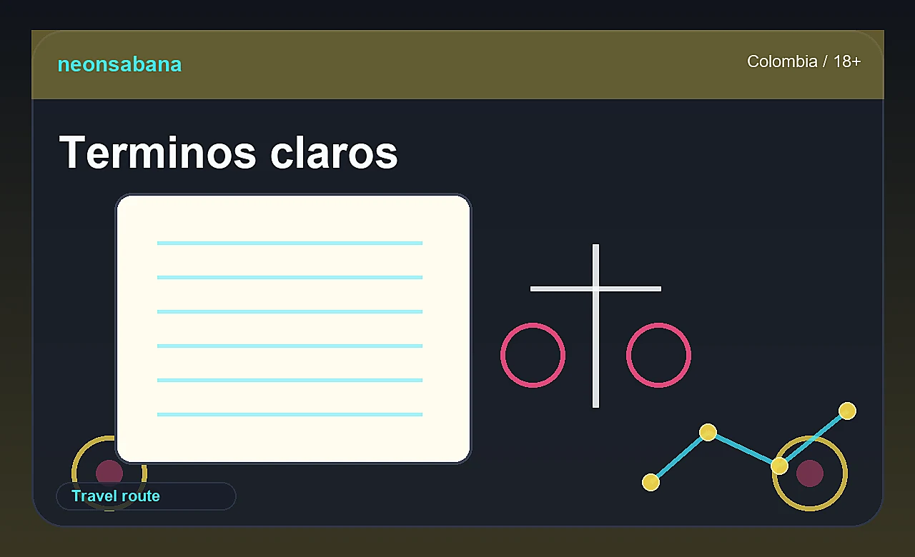 Descargo de responsabilidad de neonsabana